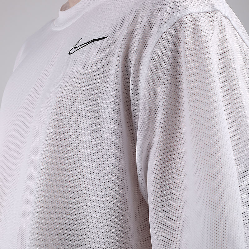 мужская белая футболка Nike Dri-FIT Classic Basketball Top BV9415-100 - цена, описание, фото 3